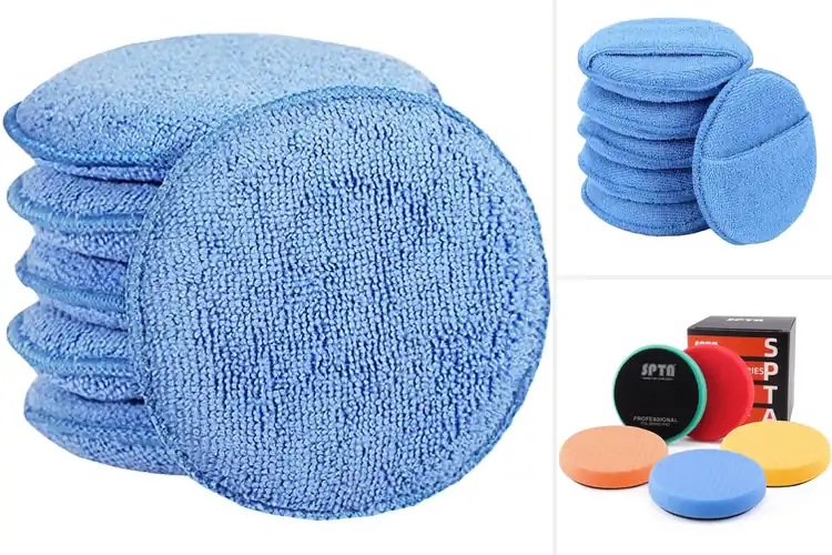 Detailed view of 10 Best Pads For Waxing Polishing And Detailing: Shine Now