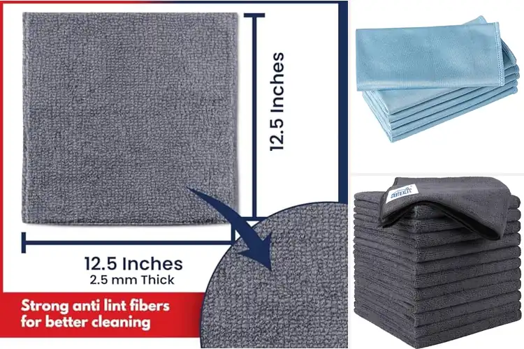 Detailed view of 10 Best Polishing Microfiber Cloths for Shine