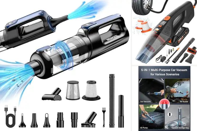 Detailed view of Best Powerful 18000Pa Car Vacuum