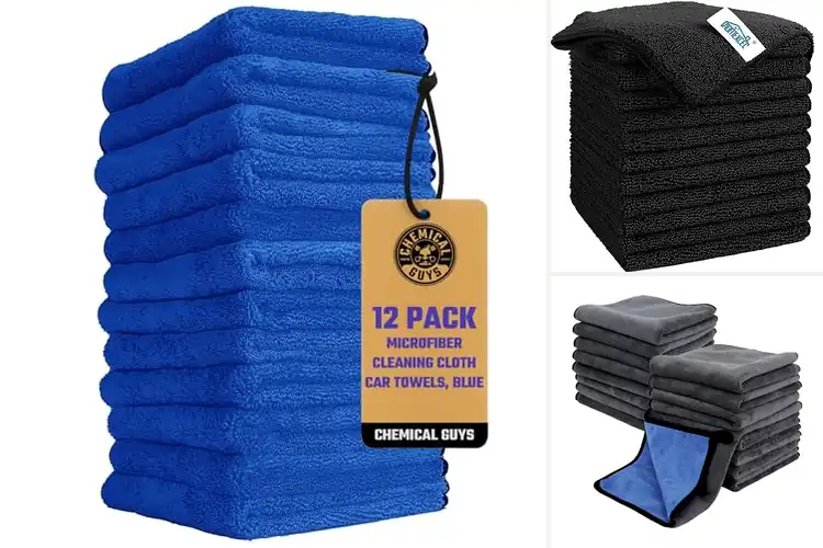 Detailed view of 10 Best Premium Microfiber Towels for Effortless Cleaning