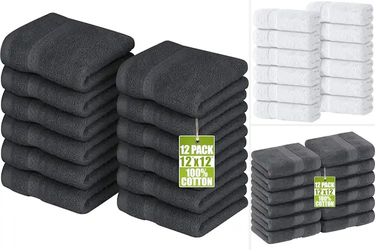 Detailed view of 10 Best Premium Wash Cloths for Soft, Spa‑Like Showers