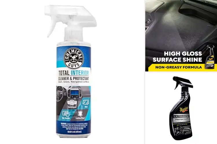 Detailed view of Best Protectants for Vehicle Interiors