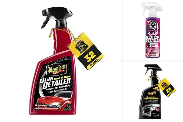 Detailed view of Best Quick Car Detailing Sprays: Shine in Seconds