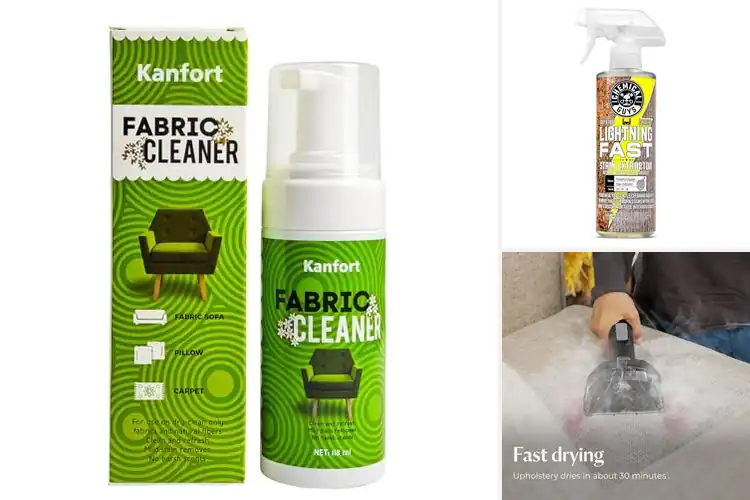 Detailed view of 10 Best Quick-Drying Car Upholstery Cleaner for a Fresh Ride