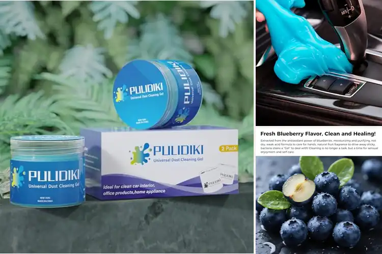 Detailed view of Best Reusable Car Cleaning Putty For Dust Removal