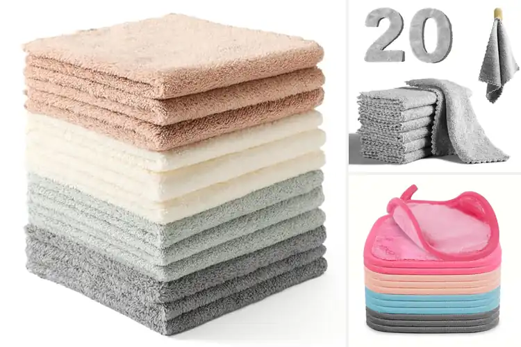 Detailed view of Best Reusable Microfiber Cloth Set