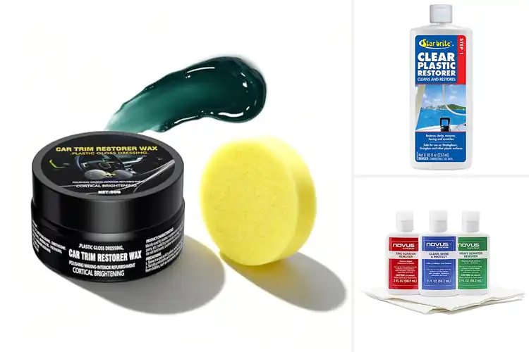 Detailed view of Best Scratch Concealing Plastic Restorer