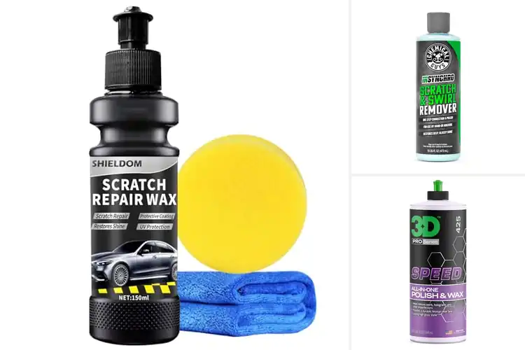 Detailed view of Best Single Stage Scratch Removers