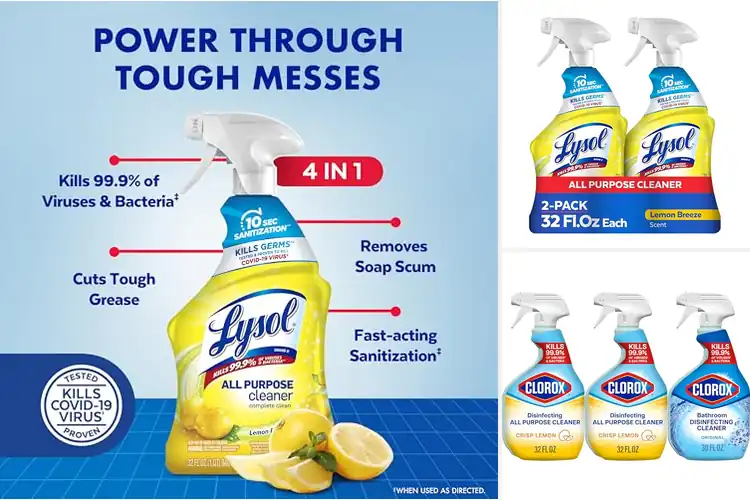 Detailed view of Best Spray Cleaners: Top Picks for a Fresh, Sparkling Home