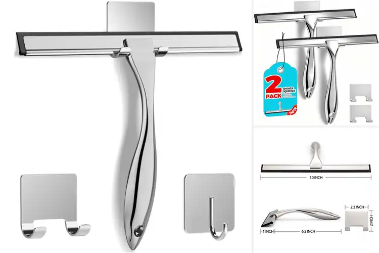 Detailed view of 10 Best Stainless Steel Squeegees: Streak-Free Shine Guaranteed