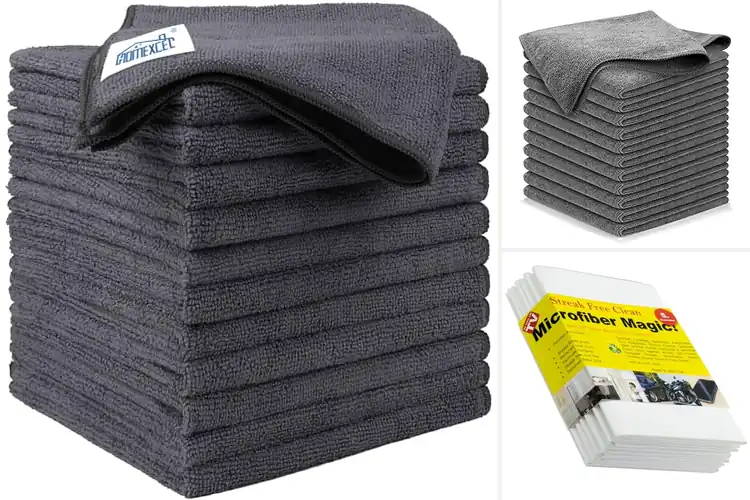 Detailed view of 10 Best Streak Free Car Cleaning Cloths for a Pristine Shine