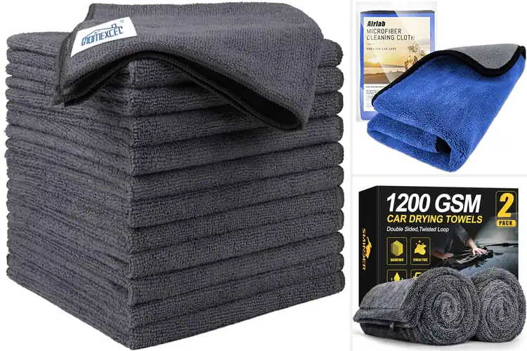 Detailed view of 10 Best Streak Free Car Drying Cloths: Shine Like a Pro