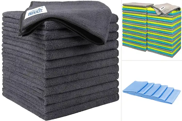Detailed view of Best Streak-Free Car Rags
