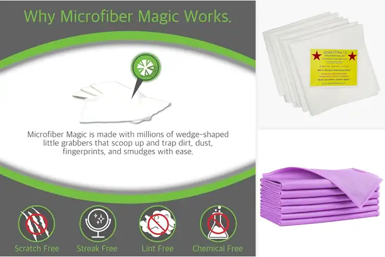 Detailed view of 10 Best Streak Free Microfiber Cleaning Cloths: Shine Like New