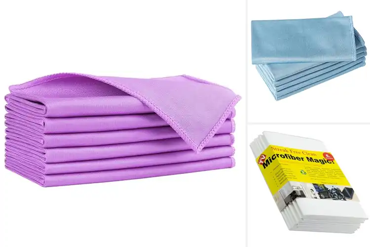 Detailed view of Best Streak Free Mirror Cloth