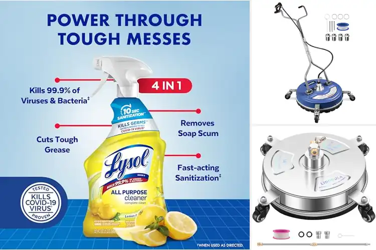 Detailed view of 10 Best Surface Cleaners: Spotless Spaces Made Easy