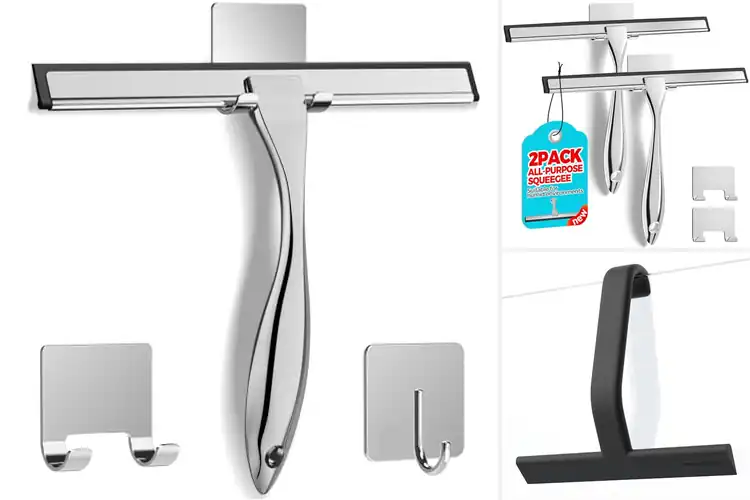 Detailed view of Best Tile Wall Cleaning Squeegees