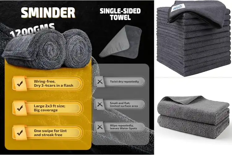 Detailed view of Best Ultra Absorbent Towels For Cars