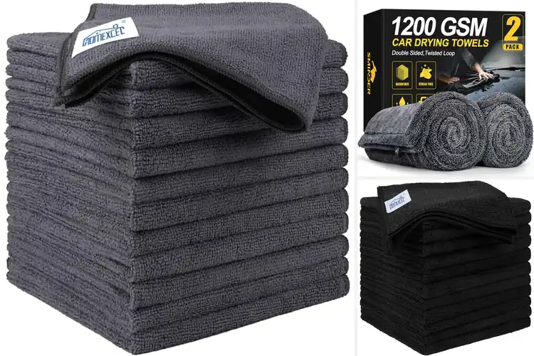 Detailed view of Best Ultra Absorbent Washing Cloths for Cars