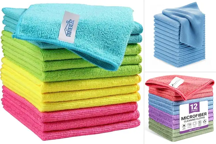 Detailed view of Best Value 12 Pack Cleaning Cloths