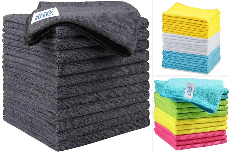 Detailed view of Best Washable Cleaning Rags