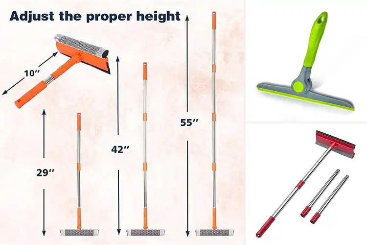 Detailed view of Best Window Cleaning Squeegees: Top 10 for Sparkling Windows