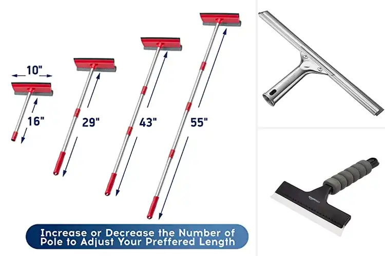Detailed view of 10 Best Window Squeegees: Get Streak-Free Windows Fast