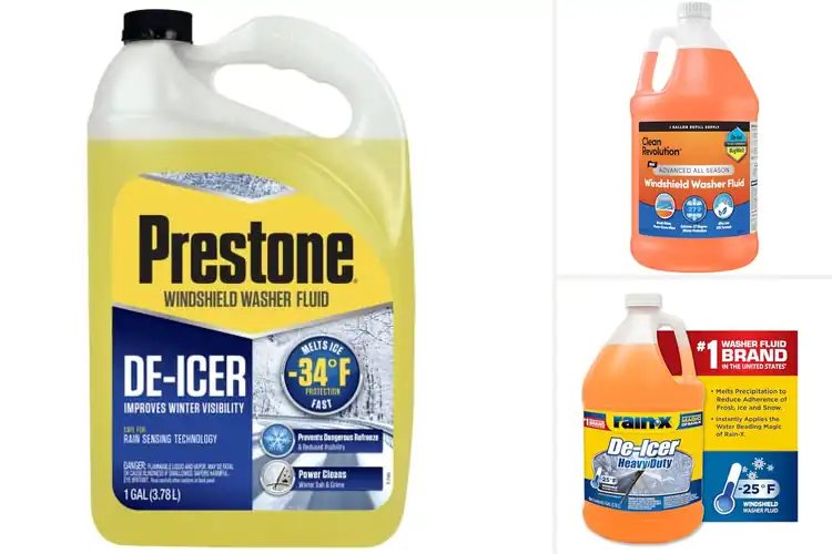 Detailed view of Best Winter Washer Fluids